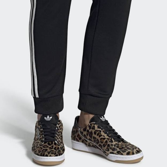 adidas originals continental 80 leopard